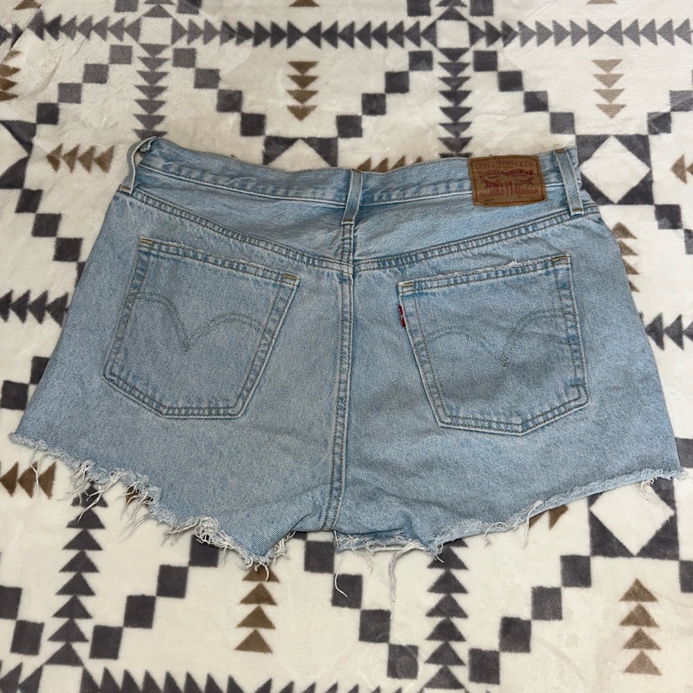 Levi's Women's Blue Denim Shorts